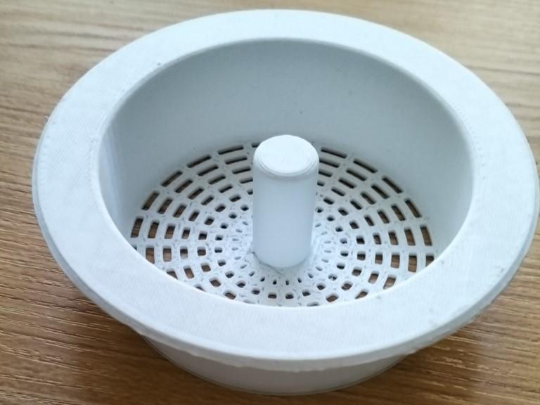 Kitchen sink filter (rectangular holes)