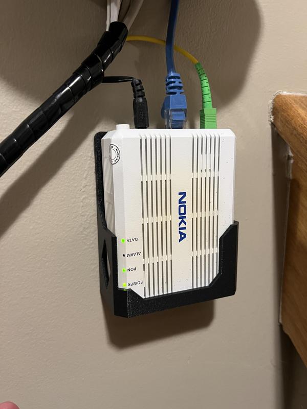 Nokia Modem Wall Mount (MetroNet)
