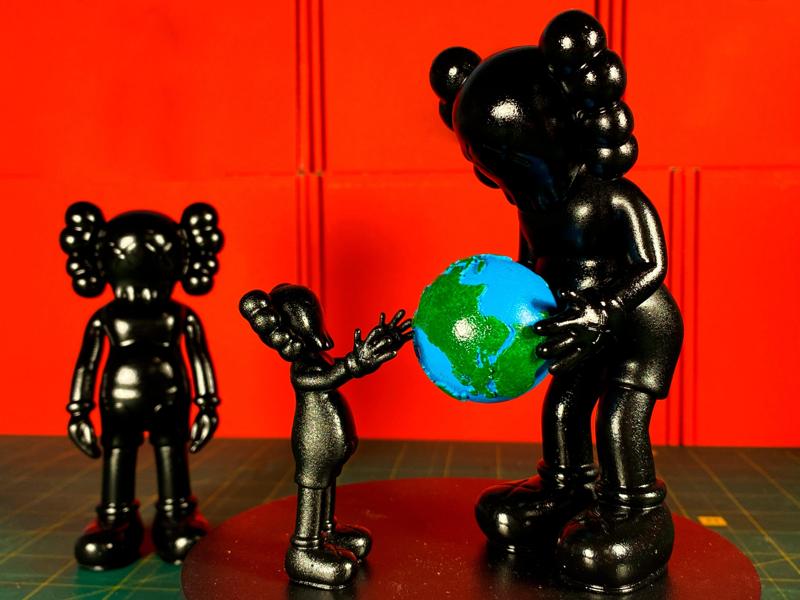KAWS COMPANION OPEN EDITION VINYL FIGURE - 3D PRINT MODEL