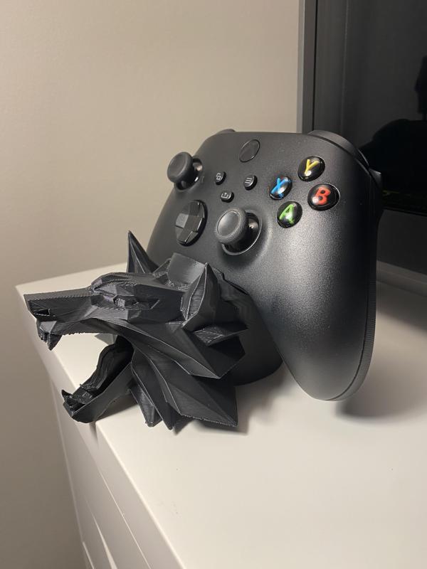 Witcher wolf controller holder