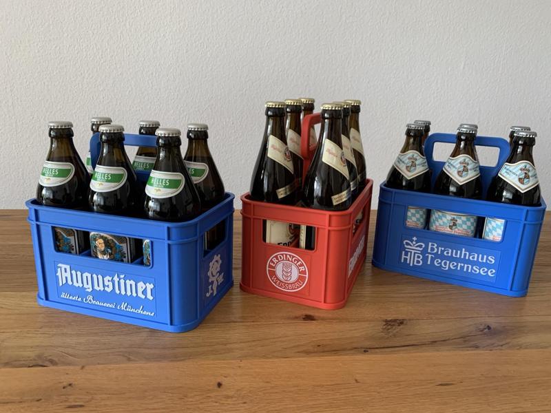 Bayern Sixpack Tragerl - klassischer Griff