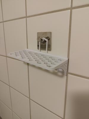 Wall mounted shelf