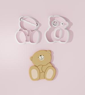 Valentine Bear #2 Cookie Cutter