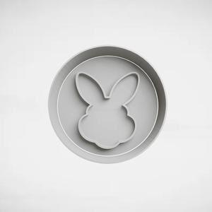 easter bunny head shape