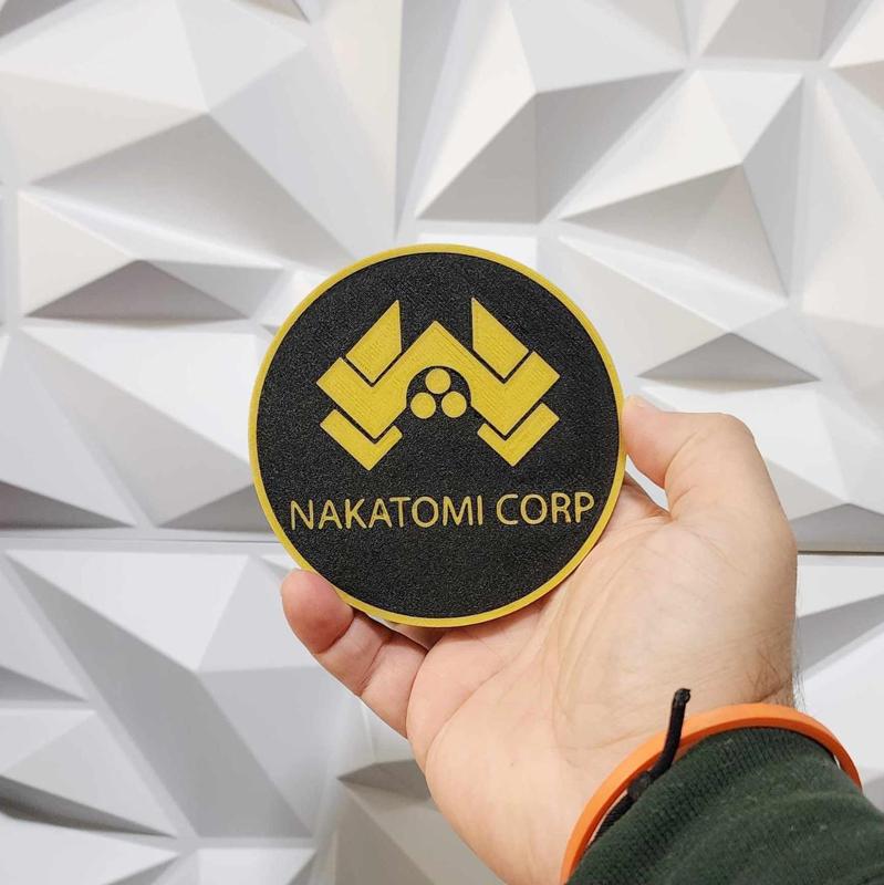 Die Hard Nakatomi Coaster & Wall Art