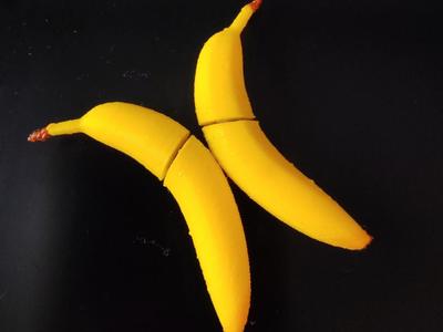 Banana Magnetic Earrings