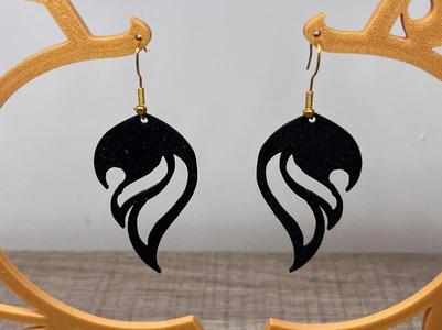 Earrings Tribal #02