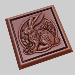 Rabbit Animal 3D Model for CNC Router Laser & 3D Printer