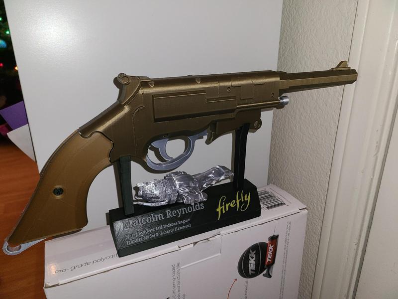 Stand for Malcolm Reynolds Gun from Firefly
