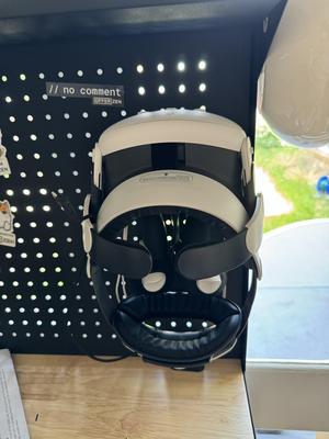 Meta Quest 3 pegboard mount with Controller Support