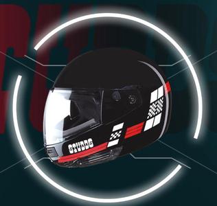 helmet visor knob NINJA D1 STUDDS