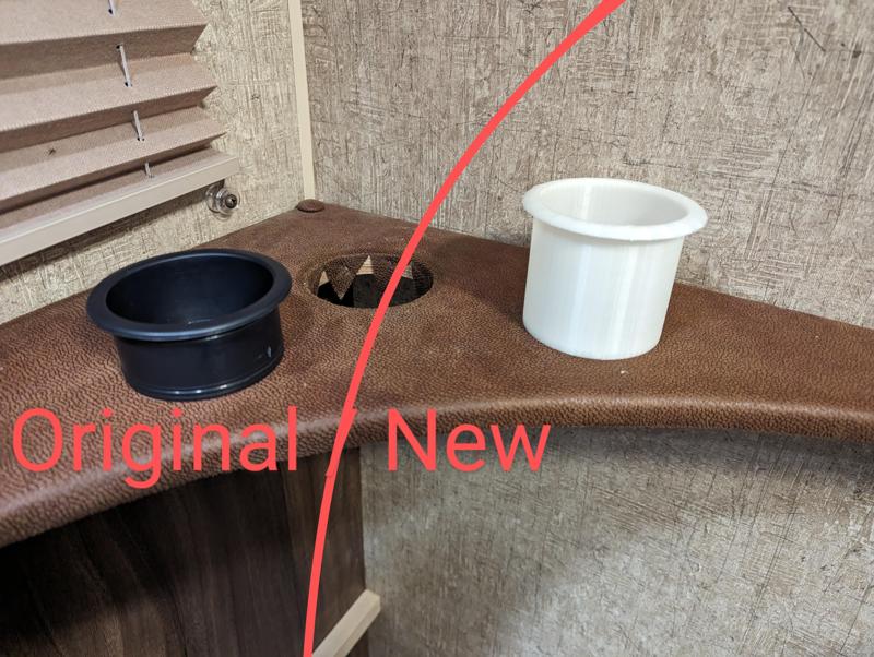Deep RV Cupholder