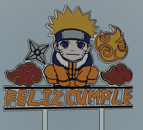 naruto topper