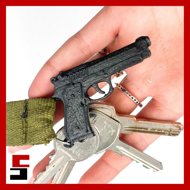 PISTOL Beretta 92 keychain
