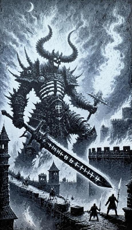 Horned Skull Demon #17