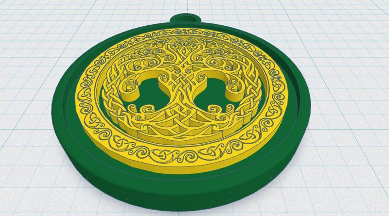 Celtic / Norse - Tree Of Life Pendent 43
