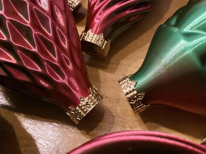 Ornament Cap for Christmas Tree Ornament Set