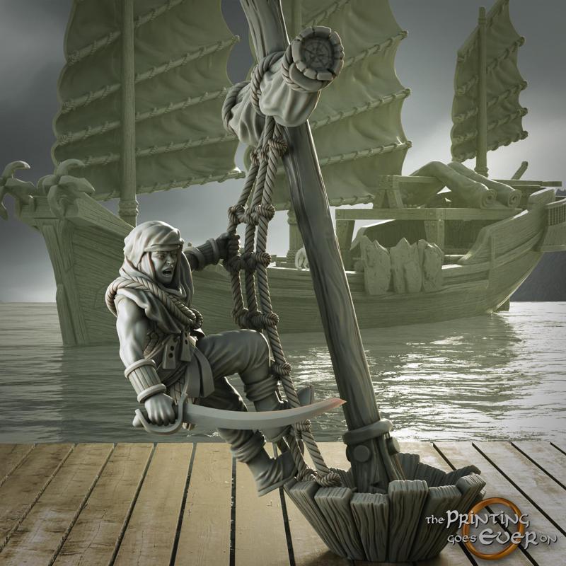 Pirate Lookout - Presupported