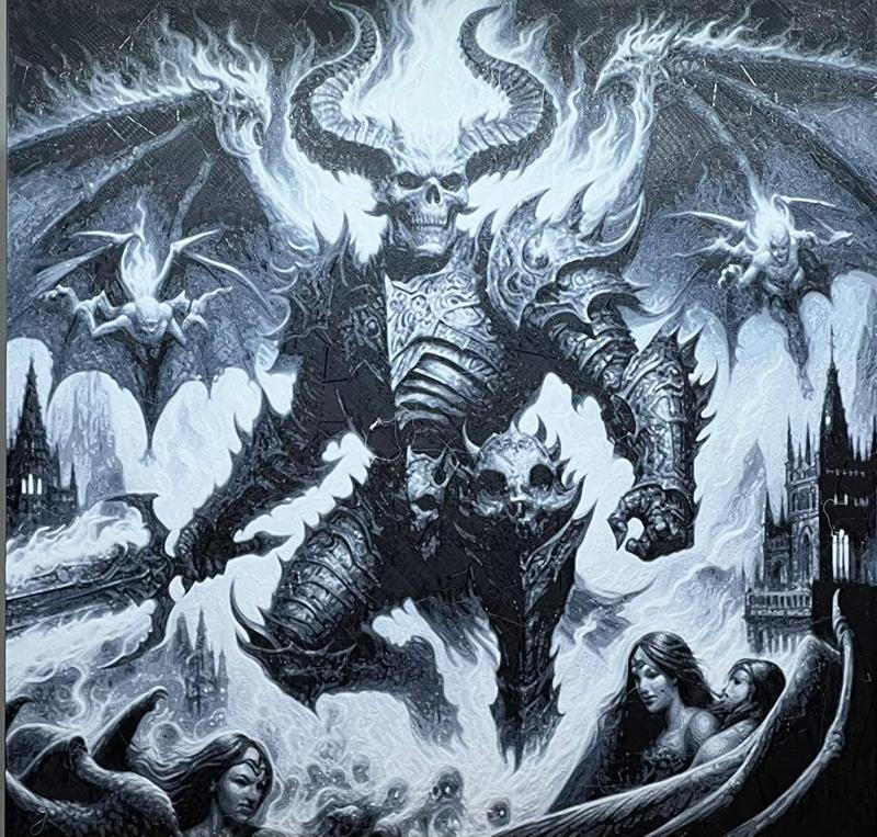 Horned Skull Demon #7
