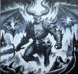Horned Skull Demon #7
