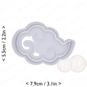 Akatsuki Cloud Cookie Cutter / Naruto