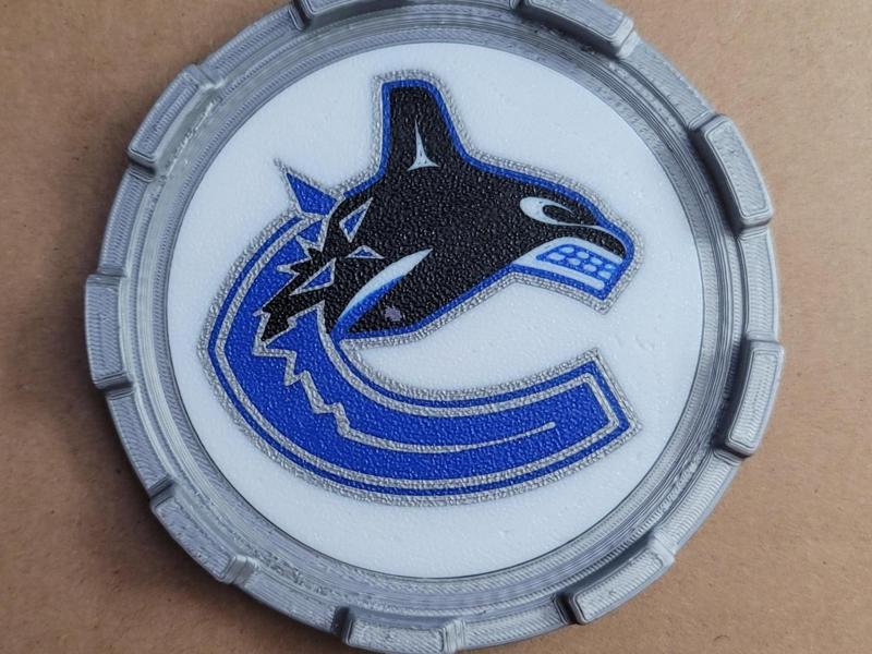 COASTER MASTER INSERT - VANCOUVER CANUCKS