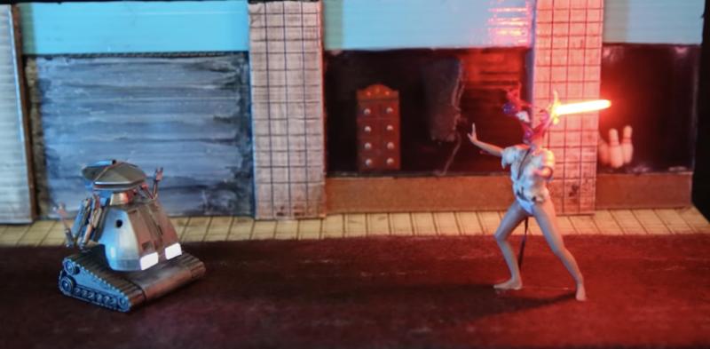 Chopping Mall - diorama pieces