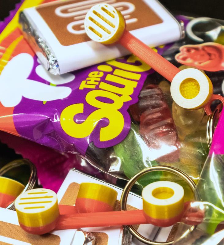 Klíčenka - Kouzelné sluchátko