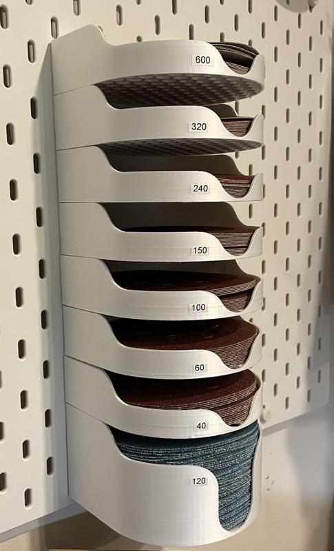 Skadis 125mm sanding disc holder