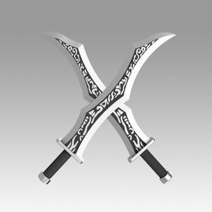 League of Legends Katarina Sinister Blade Cosplay Weapon