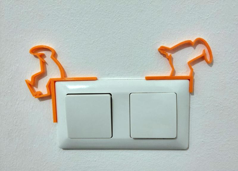 La Linea Wall Socket/Switch Decoration