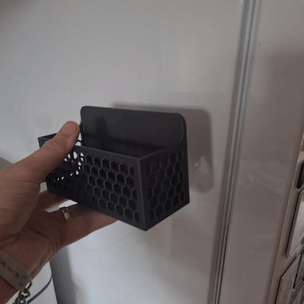 magnet shelf mount fridge / storage box