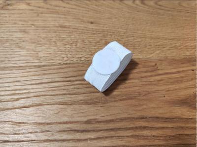 Rubber band connector Lockcard Wallet