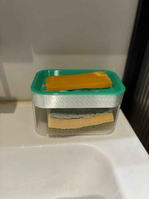Double Layers-Drained Soap Tray