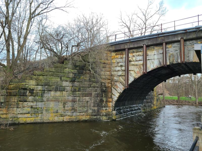 Mill Creek Stone Arch Model Railroad Bridge
