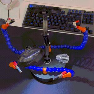 Ergonomic multipurpose third hand / holder