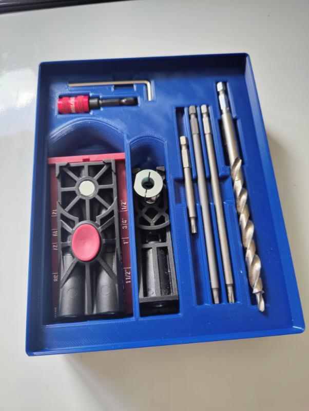 Milescraft PocketJig 7336 200XCJ Gridfinity Holder