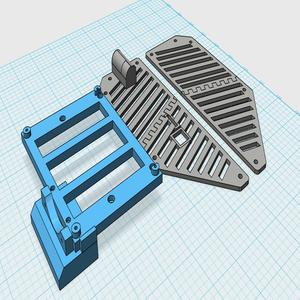 Select Mini Pro/V3 skr v1.3 mount-fan bracket-vented side panels