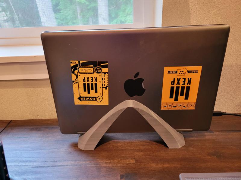 Vertical Laptop Stand - 23mm