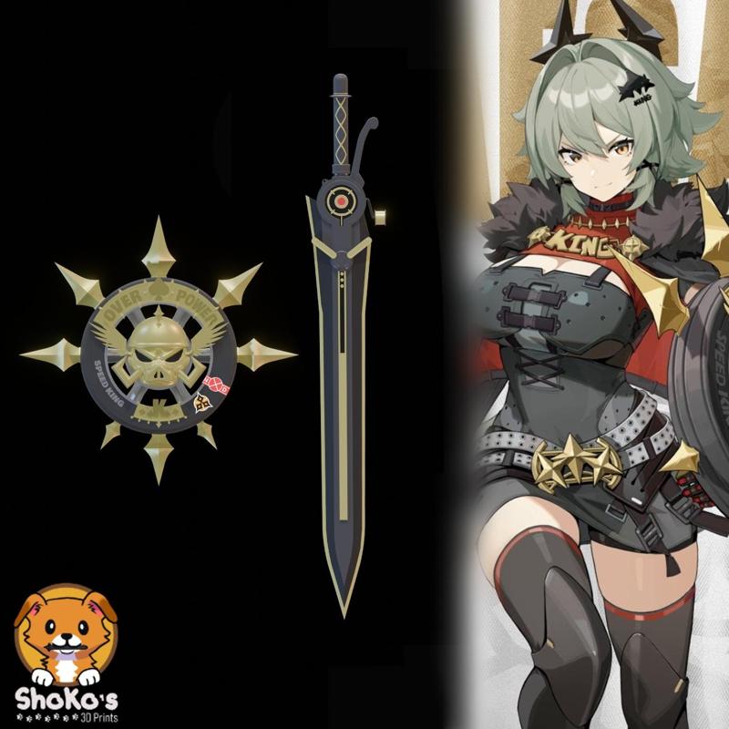 Caesar King Sword and Shield Pck- ZZZ Zenless Zone Zero