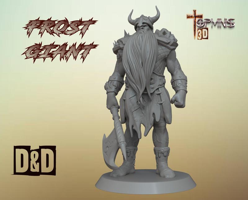 FROST GIANT FOR D&D PATHFINDER