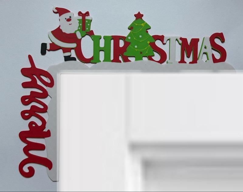 Corner door Merry Christmas 4 color