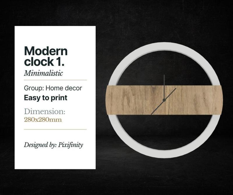 MODERN CLOCK .1