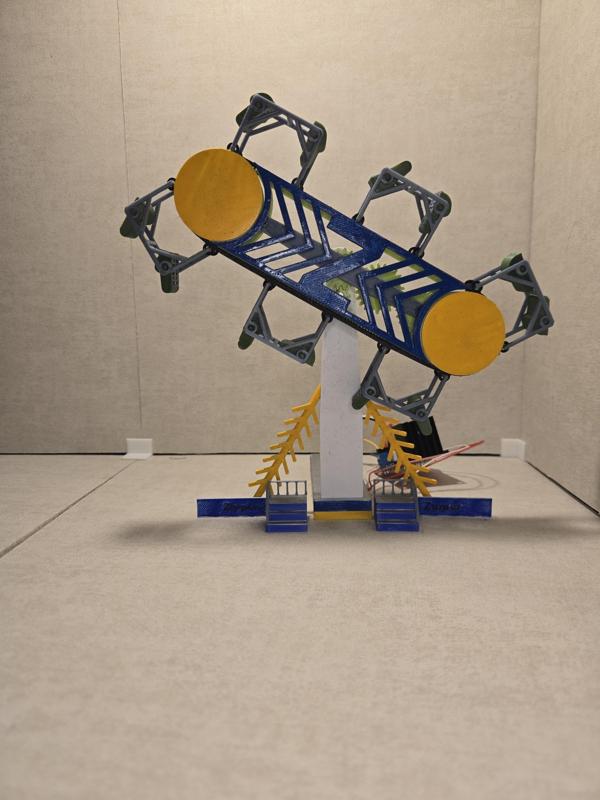 3D Printable Zipper Ride Model