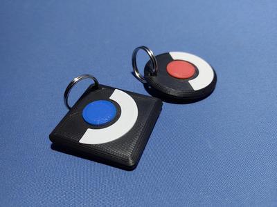 Steam Deck logo pendant / keyring