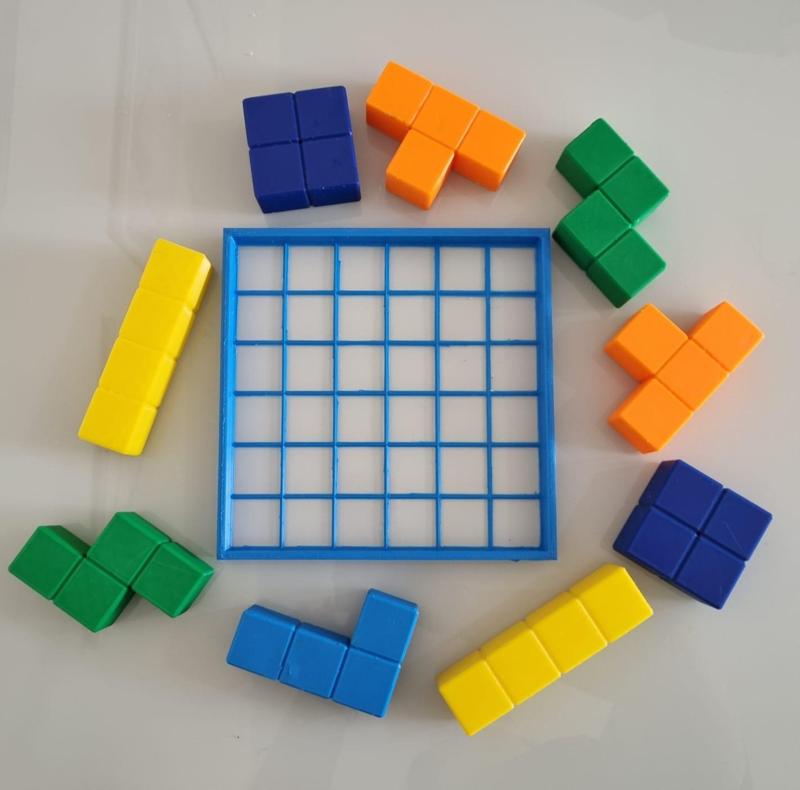 3D Tetris puzzle