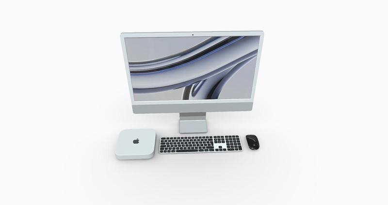 Apple PC (Apple iMac + Mac mini + Magic Keyboard + Mouse)