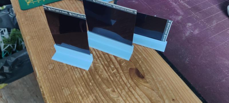 Minimalistic InstaX Polaroid holders