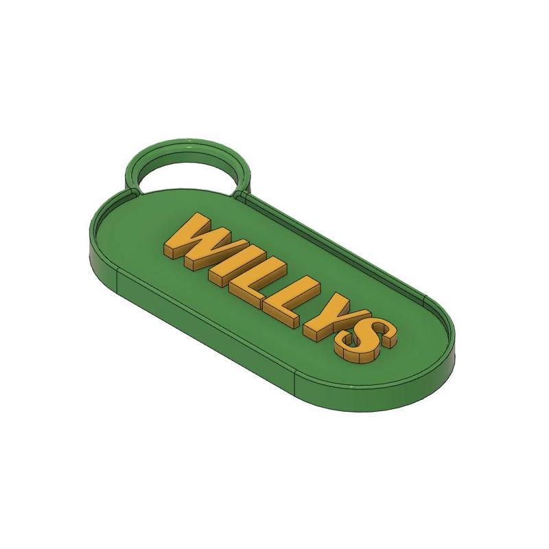 Přívěšek Willys/keychain