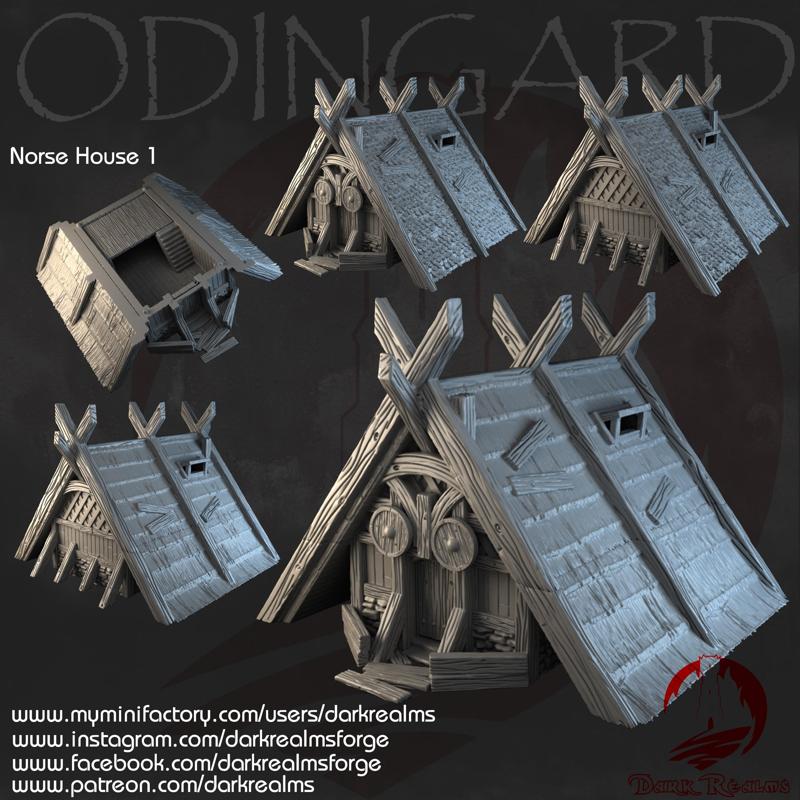 Dark Realms - Odingard - Norse House 1